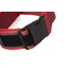 IDC Color&Gray 40 mm széles nyakörv fogóval és cserélhető felirattal, piros