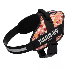   IDC® Kutyahám, 28 - 40 Kg-os kutyák számára - XL / Méret 2 - rózsaszín virágos