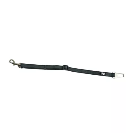 Color & Gray - Biztonsági öv adapter 10-25 kg közötti kutyáknak- fekete-szürke 
