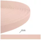 Hexa DryGrip vízálló póráz  - Pasztel Rózsaszín - 20 mm széles