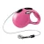 Flexi new"XS" zsinóros automata póráz - pink, 3 méter