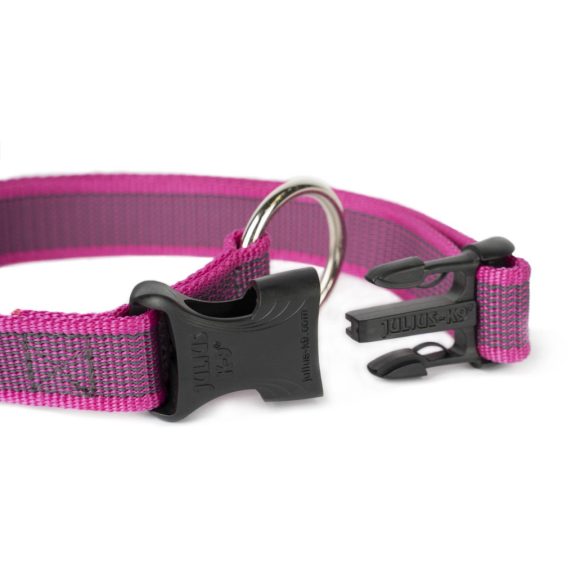 Color & Gray nyakörv 25 mm átm. x 39-65 cm, pink-szürke