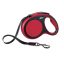 Flexi new comfort  "XS" zsinóros automata póráz - piros, 3 méter