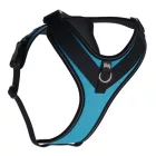 JK9 Longwalk Light kutyahám okoseszköz-tartó hámfelirattal, aquamarine, méret: 2XL 