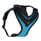 JK9 Longwalk Light kutyahám okoseszköz-tartó hámfelirattal, aquamarine, méret: L