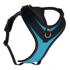 JK9 Longwalk Light kutyahám okoseszköz-tartó hámfelirattal, aquamarine, méret: XL 