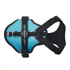 JK9 Longwalk Light kutyahám okoseszköz-tartó hámfelirattal, aquamarine, méret: XL 