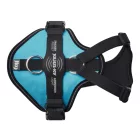 JK9 Longwalk Light kutyahám okoseszköz-tartó hámfelirattal, aquamarine, méret: XS 