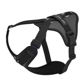   JK9 Longwalk Light kutyahám okoseszköz-tartó hámfelirattal, antrazit, méret: 2XL