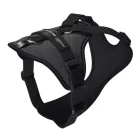 JK9 Longwalk Light kutyahám okoseszköz-tartó hámfelirattal, antrazit, méret: L