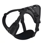 JK9 Longwalk Light kutyahám okoseszköz-tartó hámfelirattal, antracit, méret: M