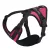 JK9 Longwalk Light kutyahám okoseszköz-tartó hámfelirattal, sötét pink, méret: M