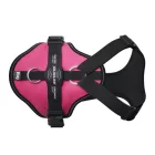 JK9 Longwalk Light kutyahám okoseszköz-tartó hámfelirattal, sötét pink, méret: XL