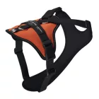 JK9 Longwalk Light kutyahám okoseszköz-tartó hámfelirattal, uv narancs, méret: 2XL